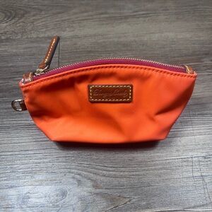 Dooney & Bourke Orange Cosmetic Bag
